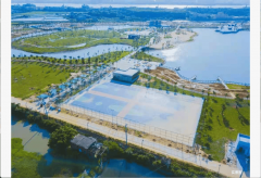 <b>40亩灯塔公园取约400亩怡海公园绿意成群</b>